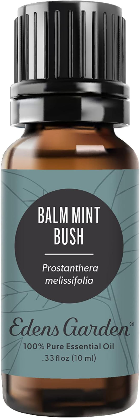 Edens Garden Balm Mint Bush Essential Oil- 100% Pure Premium Grade, Undiluted, Natural, Therapeutic, Aromatherapy, The Best for Diffuser, Skin, Laundry, Humidifiers 10 ml (.33 fl oz) EdensGarden