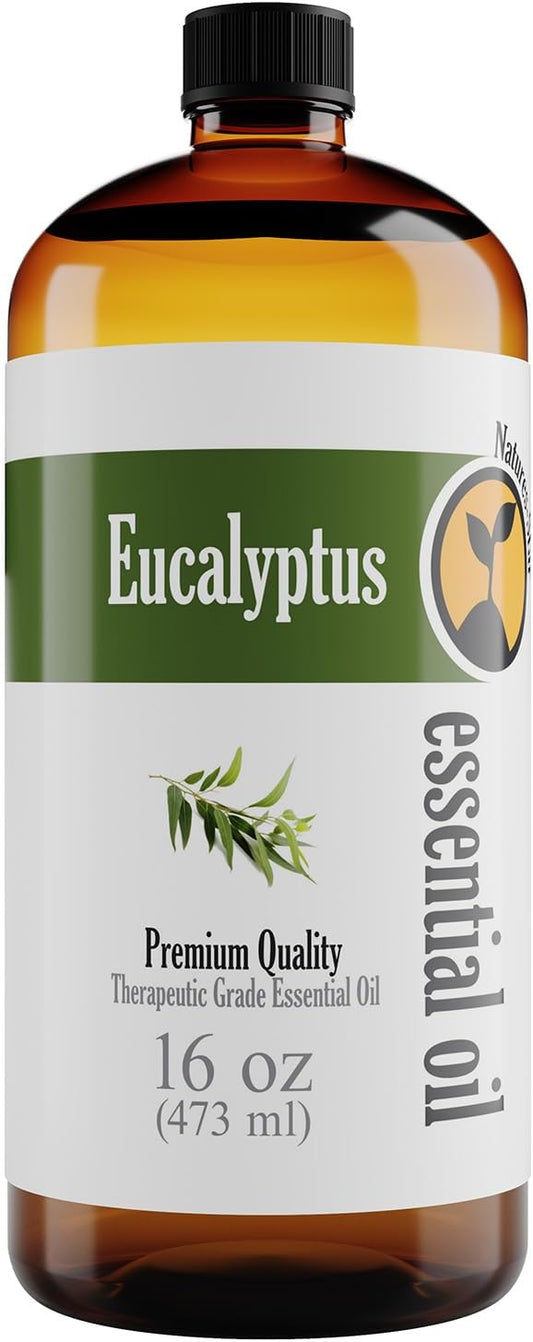 16oz Eucalyptus Essential Oil, Therapeutic Grade, Candle Making, Candle Scents, Soap Making, Aromatherapy Oil - Eucalyptus Scent - Bloomnest