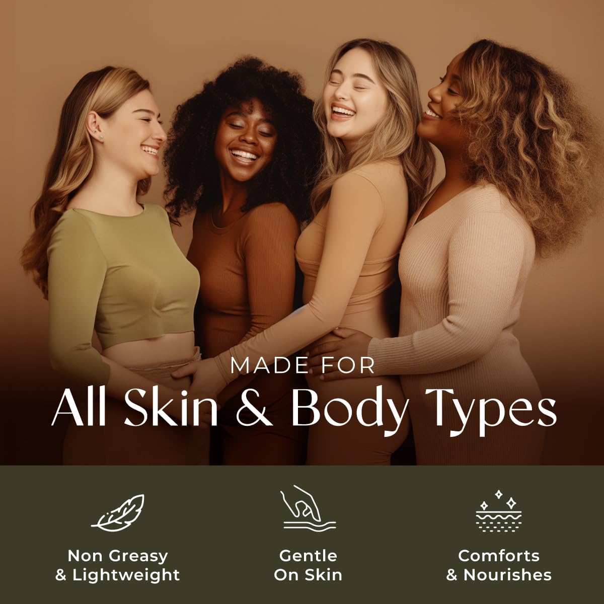 Gya Labs Lavender & Peppermint Massage Oil - 6.76 Fl Oz - Non-Greasy Formula for Sore Muscles, Deep Relaxation & All Skin Types - Suitable for Men & Women