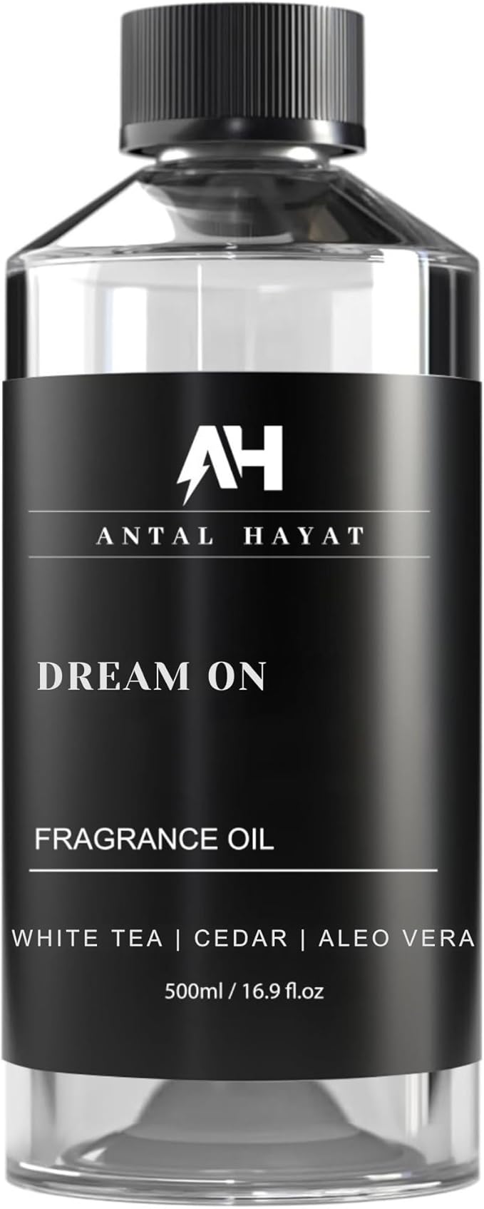 Dream on Essential Oil Scent 500mL - Luxury Home Aromatherapy Diffuser Oil - Formulated with Hints of Bright White Tea, Sweet Vanilla, & Earthy Cedar - Inspired by One Hotel Miami Beach - Bloomnest