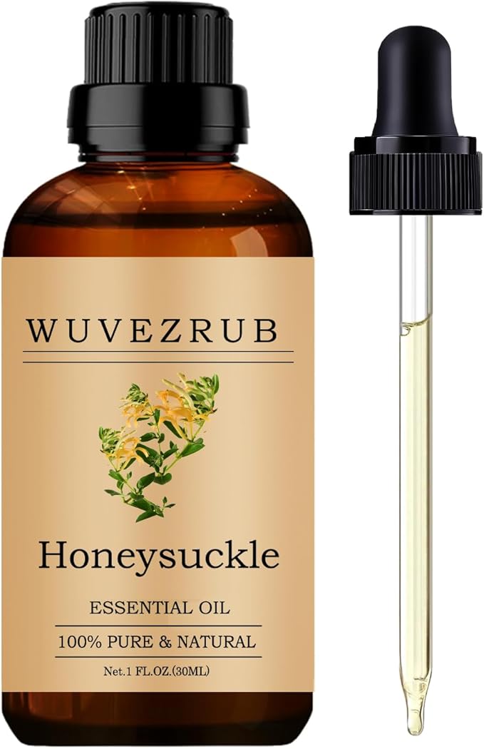 Honeysuckle Essential Oils, 30ML Pure and Natural Essential Oil for Aromatherapy Diffuser - Honeysuckle /1 Fl Oz - Bloomnest