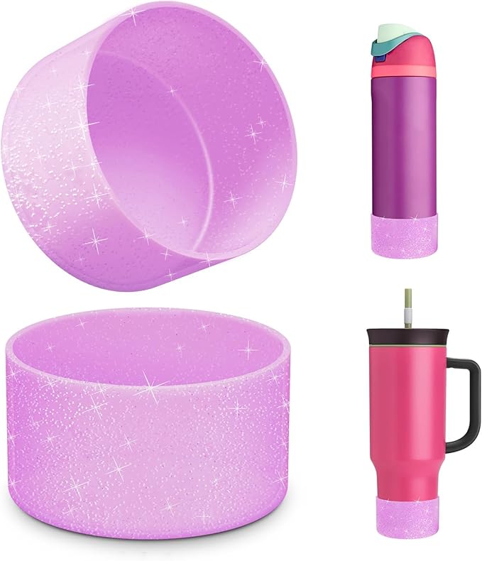 Silicone Boot for Owala Water Bottle 24 oz 32 oz 40 oz, Anti-Slip Protective Sleeve for FreeSip/Twist/Flip Stainless Steel Water Bottles Accessories BEONSKY