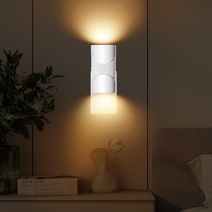 easuntec Night Light, Night Lights Plug into Wall, Warm Led Night Light, Dusk to Dawn Light Sensor, 3 Light Modes, Dimmable Night Lights for Bedroom Bathroom Hallway Kitchen Stairs (White, 2 Pack) - Bloomnest