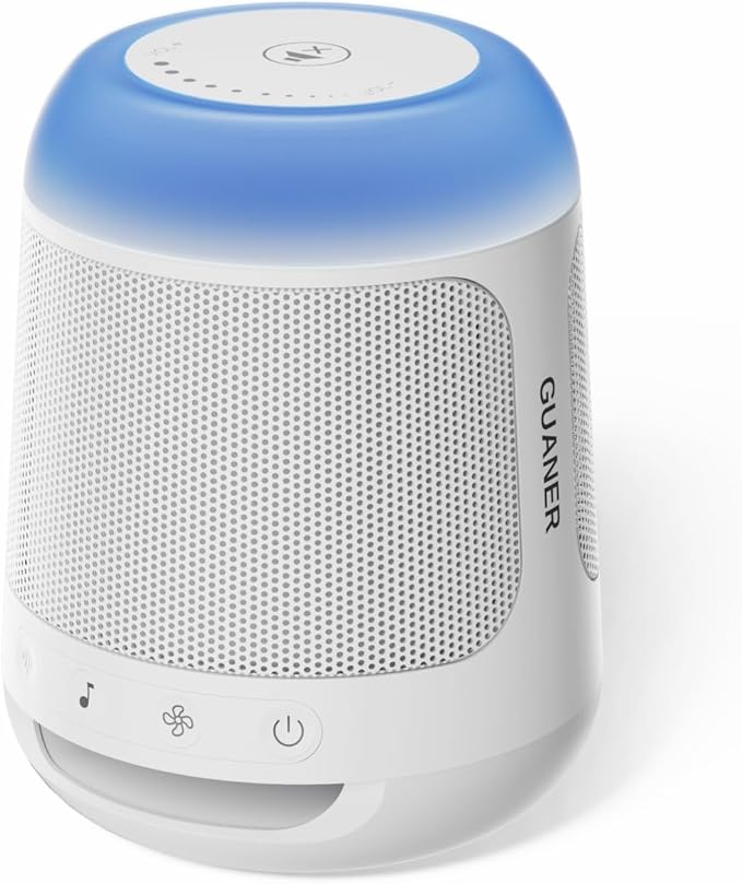 White Noise Machine for Sleeping with Night Light，Baby Sound Machine– 29 Soothing Sounds，Rechargeable White Noise Machine for Kids Adults Sleep, Portable Lullaby Machine Baby Soother - Bloomnest