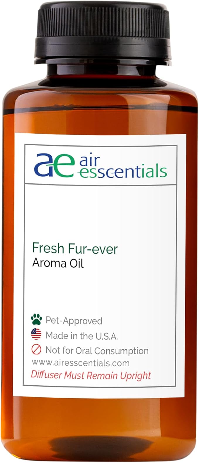 Air Esscentials Fresh Fur-Ever Aroma Oil - Pet-Preferred Pure Essential Oil for Scent Machines & Cold-Air Diffusers | Juicy Peach & Lemongrass | Floral Harmony | Soothing Sandalwood Finish | 300mL - Bloomnest