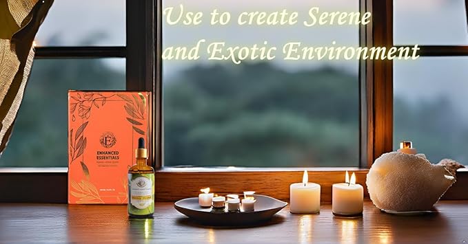 Luxurious YLANG YLANG Essential Oil by Enhanced Essentials|Slow Distilled & Pure| for Home,Diffusers,Skin Care,Aromatherapy,Bath, Massage,Perfume,Gifting,Soap and Candle Making|3.38 Fl Oz (100 ml) - Bloomnest