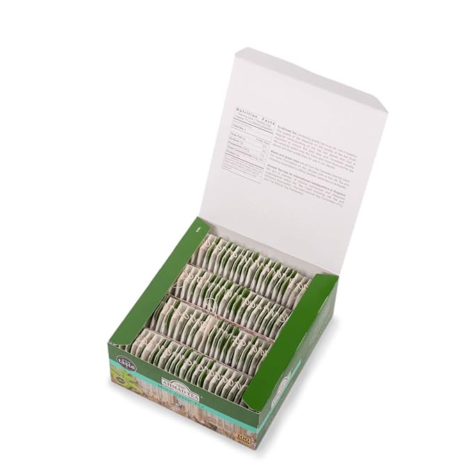 Ahmad Tea Green Tea, Green Tea Mint Teabags, 100 ct - Caffeinated and Sugar-Free (Pack of 3) - Bloomnest
