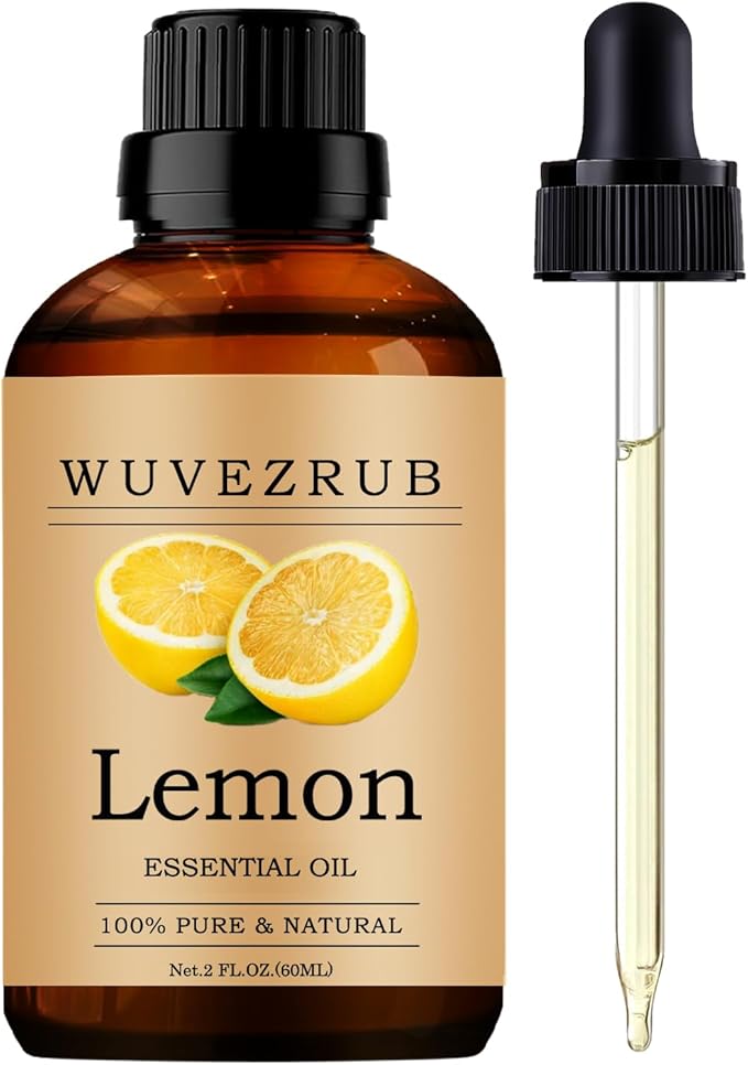 Lemon Essential Oils, 60ML Pure and Natural Essential Oil for Aromatherapy Diffuser - Lemon /2 Fl Oz - Bloomnest