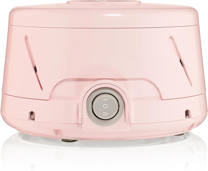 Yogasleep Dohm Classic (Pink) The Original White Noise Machine, Soothing Natural Sound from A Real Fan, Noise Cancelling for Office Privacy, Travel & Meditation, Sleep Therapy for Adults & Baby - Bloomnest