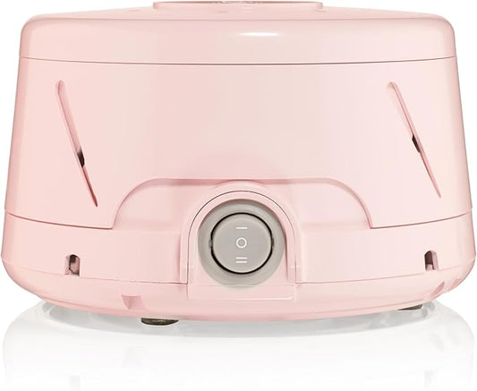 Yogasleep Dohm Classic (Pink) The Original White Noise Machine, Soothing Natural Sound from A Real Fan, Noise Cancelling for Office Privacy, Travel & Meditation, Sleep Therapy for Adults & Baby - Bloomnest