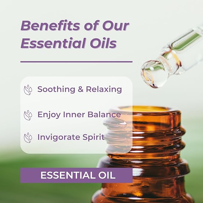 Benatu Essential Oils Set (Tea Tree Lavender Eucalyptus) for Home, Organic Relax Scent Aromatherapy Gift for Women and Men, Natural Fragrance for Skin Care, Body Topical Massage, Diffuser 3 Packs - Bloomnest