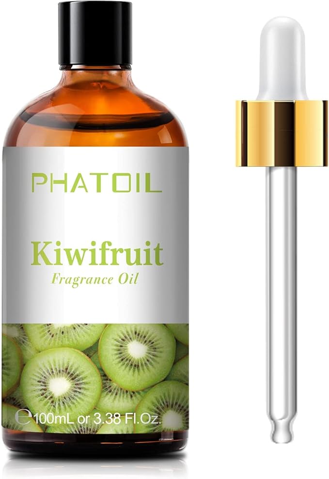 PHATOIL 3.38FL.OZ Kiwifruit Fragrance Oils for Aromatherapy, Essential Oils for Diffusers for Home, Perfect for Diffuser, Yoga, Skin Care, DIY Candle and Soap Making - 100ml - Bloomnest