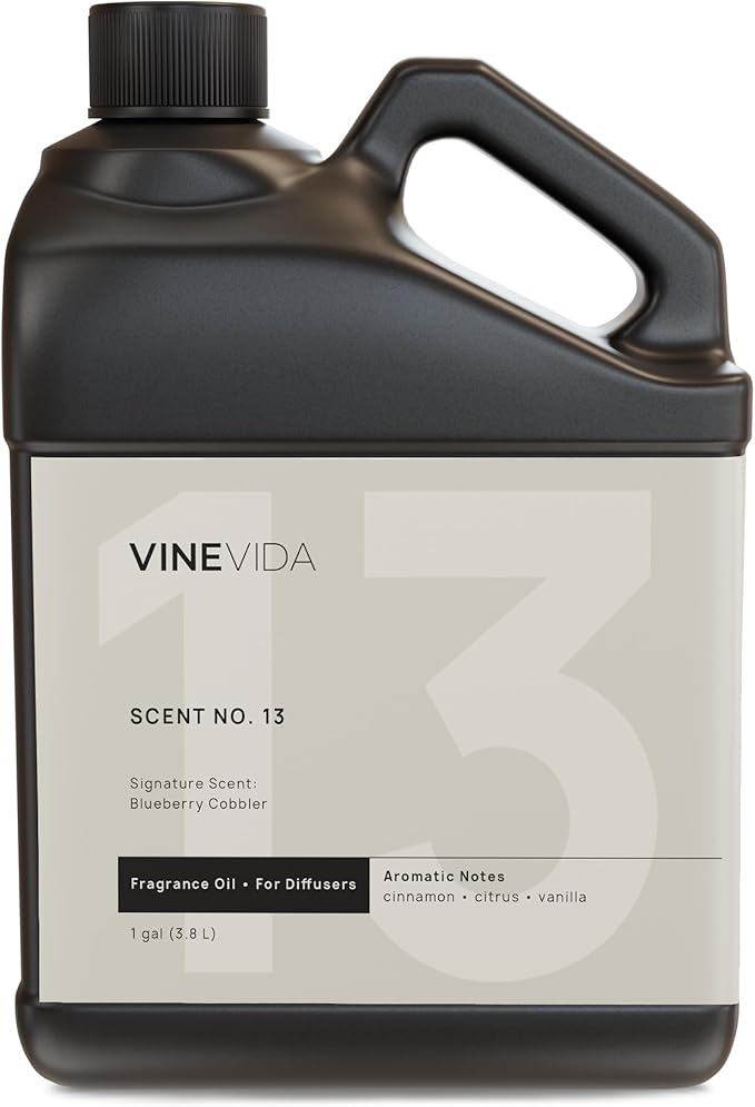 VINEVIDA [128 Fl Oz] Blueberry Cobbler Fragrance Oil for Cold Air Diffusers, Essential Oils for Diffuser Oil Refill & Air Freshener Room Spray - Bloomnest