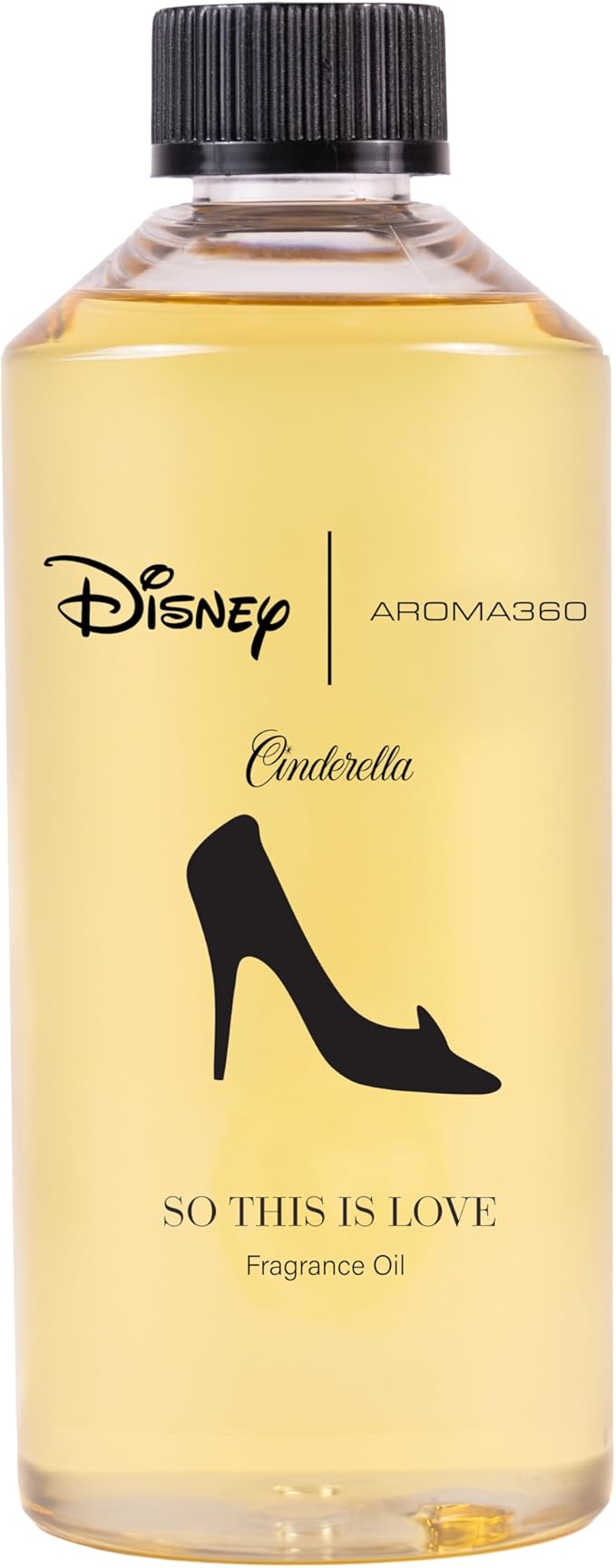 Aroma360 x Disney | So This is Love Oil Blend | Disney Princess Cinderella Luxury Essential Diffuser Oil | Aromatherapy Scent Diffuser Oil | Pear, Jasmine and Patchouli 16.9 fl oz, 500 mL - Bloomnest
