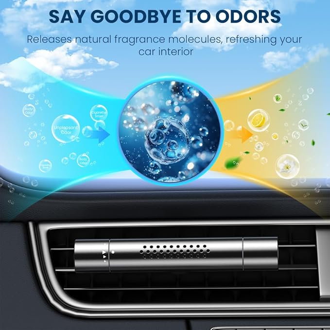 Car Air Freshener Diffuser, Car Perfume Diffusers Vent Clips for Essential Oils, Universal Automotive Fragrance Decoration Accessories Gift - Bloomnest
