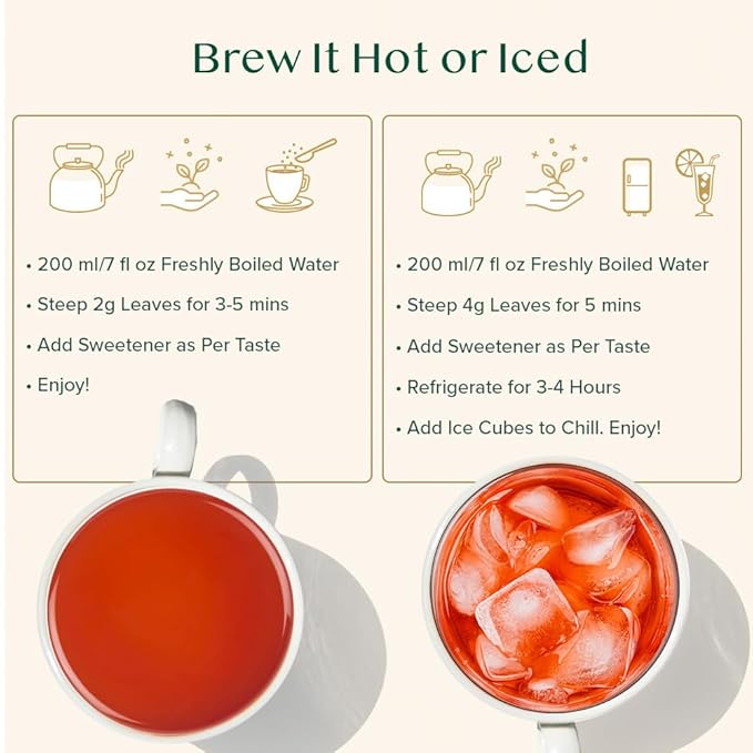 VAHDAM, Darjeeling Tea Leaves From Himalayas 340g (170+ Cups) Pure Unblended Darjeeling Black Loose Leaf Tea | Packed & Shipped Direct From Source In India - Bloomnest