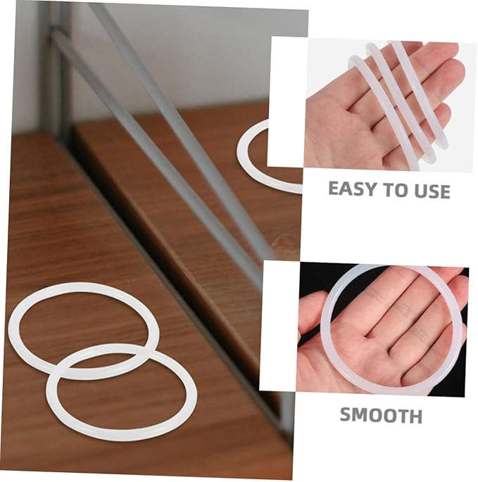 minkissy 3Pcs Rubber for Singing Bowls Durable Cushioning Rings to Prevent Collisions Design Lightweight and Practical Music Sound Accessories - Bloomnest