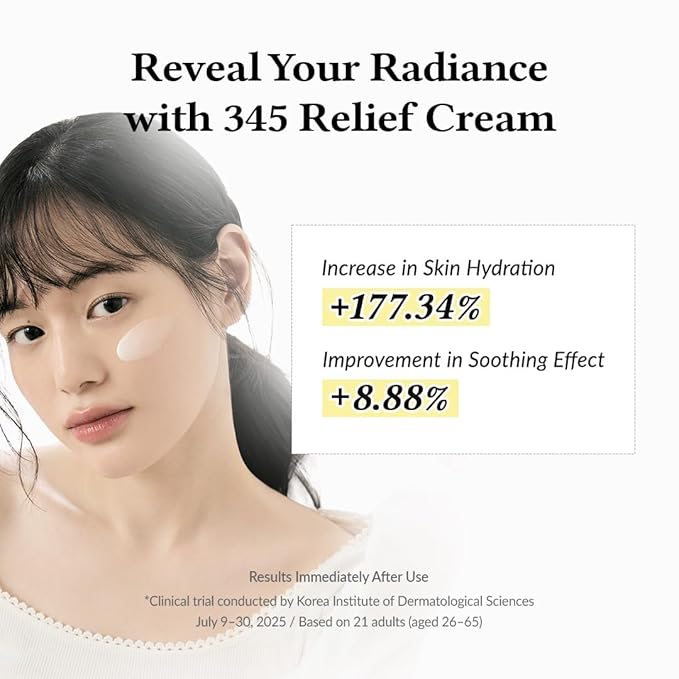 Dr.Althea 345 Relief Cream | Moisturizer for Soothing Recovery and Blemish Care with PDRN & Niacinamide | Korean Vegan Skin Care for All Skin Types, 1.69 Fl Oz (Ver.2 - Pack of 2) - Bloomnest
