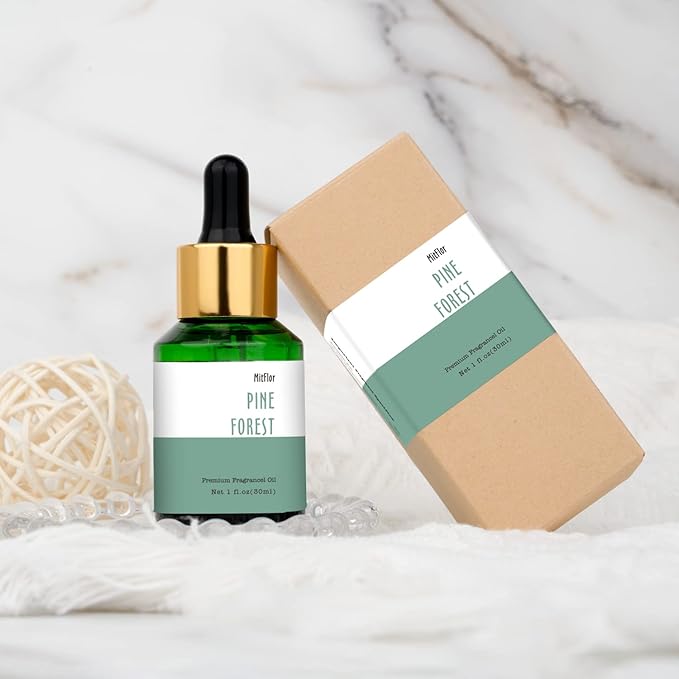 Pine Forest Fragrance Oil, MitFlor Single Scented Oil, 30ml Large Size Premium Fragrance Oil for Soap & Candle Making, Aromatherapy Essential Oil for Diffuser, Fresh Woody Scent for Home Fragrance - Bloomnest