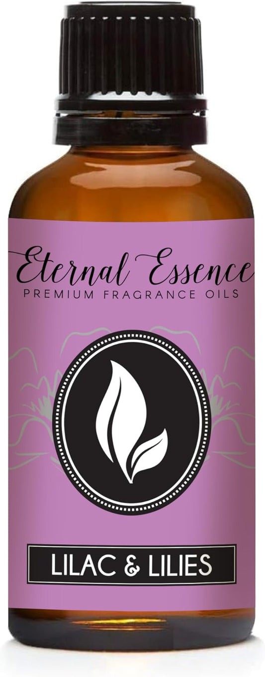 Eternal Essence Oils Lilac & Lilies 30ml Premium Fragrance Oil - for Candle, Soap Making, Aromatherapy, Diffusers, Home Care, & Humidifiers EternalEssenceOils
