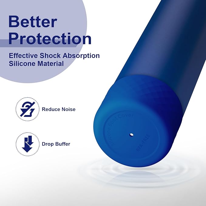 2PCS Silicone Water Bottle Boot for Owala 24oz 32oz 40oz, Anti-Slip Protective Sleeve Bottom Bumper Protector for FreeSip, Twist, and Flip Stainless Steel Water Bottles Alwenid