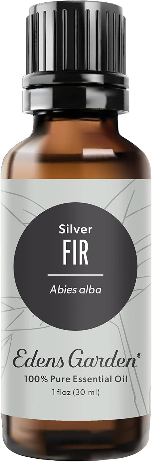 Edens Garden Fir- Silver Essential Oil- 100% Pure Premium Grade, Undiluted, Natural, Therapeutic, Aromatherapy, The Best for Diffuser, Candle, Laundry, Humidifiers 30 ml (1 fl oz) EdensGarden