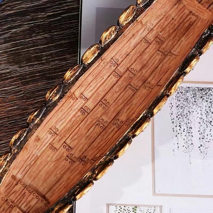 Incense Burner Incense Holder Cool Viking Dragon Longboat- Retro Incense Burner Incense Holder Incense Air Freshener Incense Stick Holder Hand Carved Carving Censer Ornaments Room Design Awesome Gift - Bloomnest