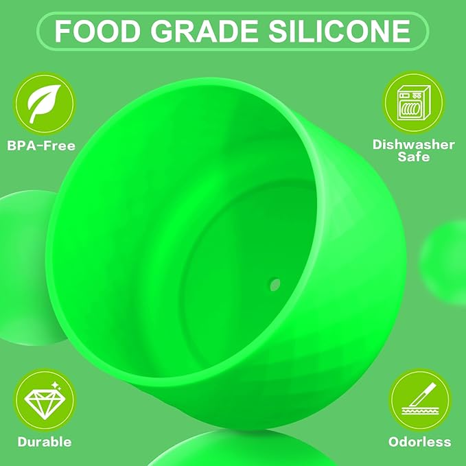 Silicone Boot for Owala Water Bottle 24 oz 32 oz 40 oz, Anti-Slip Protective Sleeve for FreeSip/Twist/Flip Stainless Steel Water Bottles Accessories BEONSKY
