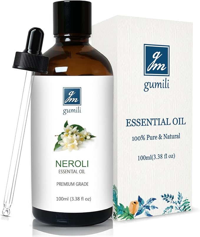 Neroli Essential Oil, Pure Neroli Oil for Diffuser - 3.38 Fl Oz 100ml - Bloomnest
