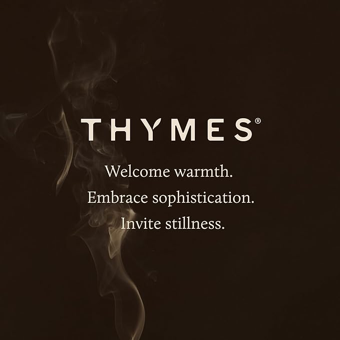 Thymes Noir Woods Scented Candles for Home Decor – Notes of Fresh Evergreen, Smoky Wood & Golden Amber – Luxury Home Fragrance Gifts for Women & Men – Burns Up to 20 Hrs (Votive Candle, 2 oz) - Bloomnest