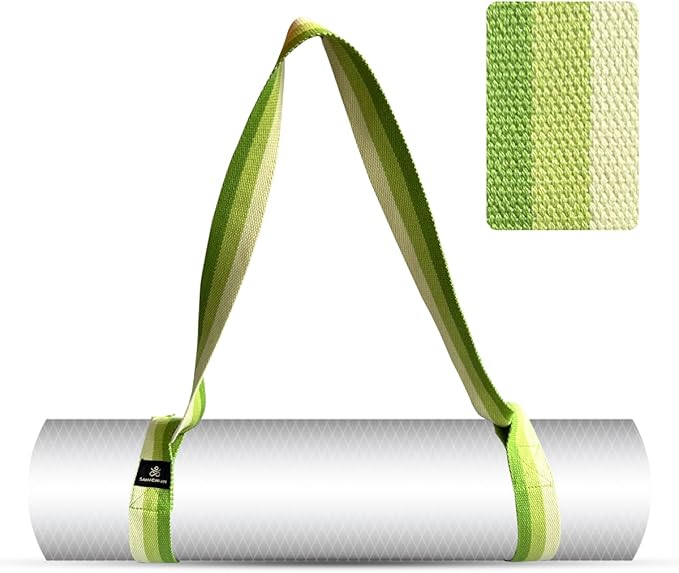 Yoga Mat Carrier Strap | Adjustable Mat Holder Sling for Carrying Mats | Thick & Comfy Texture | Yoga Mat Strap - Bloomnest