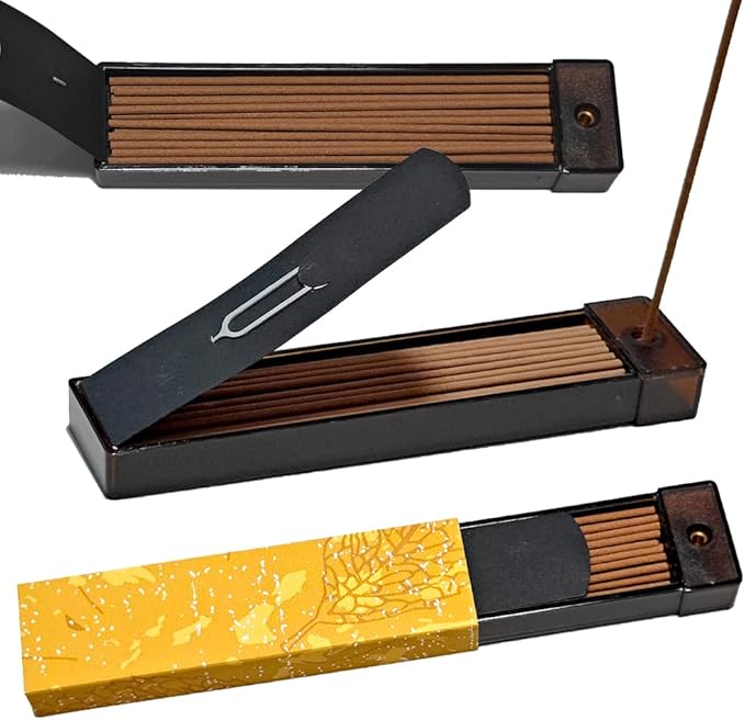 Osmanthus Incense Sticks with Incense Holder Burner Sandalwood Incense Sticks Natural Chinese Incenses Home Fragrance Scent Stick