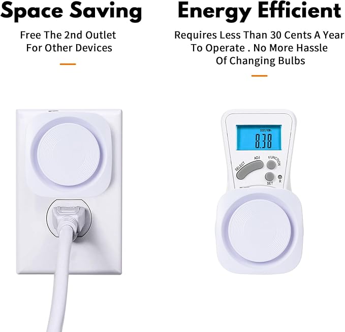 Warm Night Lights Plug into Wall, 4 Packs Dimmable Night Light with Dust to Dawn Sensor, Automatically Turn on and Off, Gentle Glow Nightlight for Bathroom,Bedroom,Stairs,Kitchen,Hallway,Warm White - Bloomnest