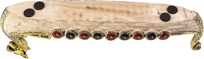Comeon Retro Incense Burners Traditional Chinese Design Dragon Boat Incense Stick Holder Burner Hand Carved Carving Censer Ornaments (Gold) - Bloomnest