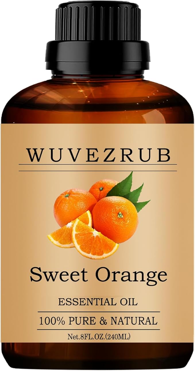 SweetOrange Essential Oils,240ML Pure and Natural Essential Oil for Aromatherapy Diffuser - SweetOrange /8 Fl Oz - Bloomnest