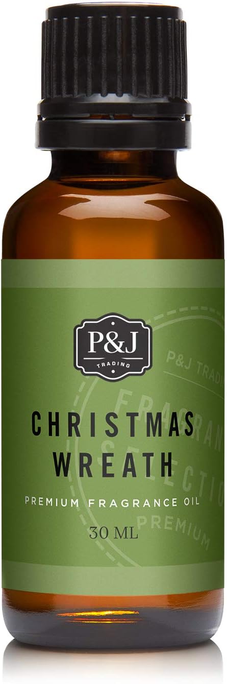 P&J Fragrance Oil - Christmas Wreath Scent, 30ml PJTrading