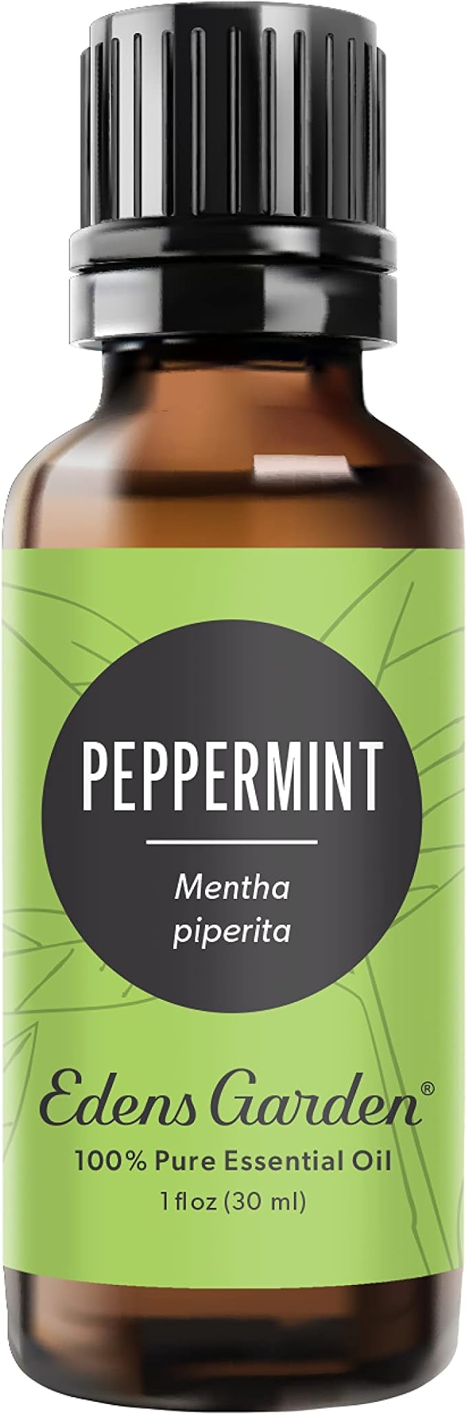 Edens Garden Peppermint Essential Oil- 100% Pure Premium Grade, Undiluted, Natural, Therapeutic, Aromatherapy, The Best for Diffuser, Candle, Laundry, Hair 30 ml (1 fl oz) EdensGarden
