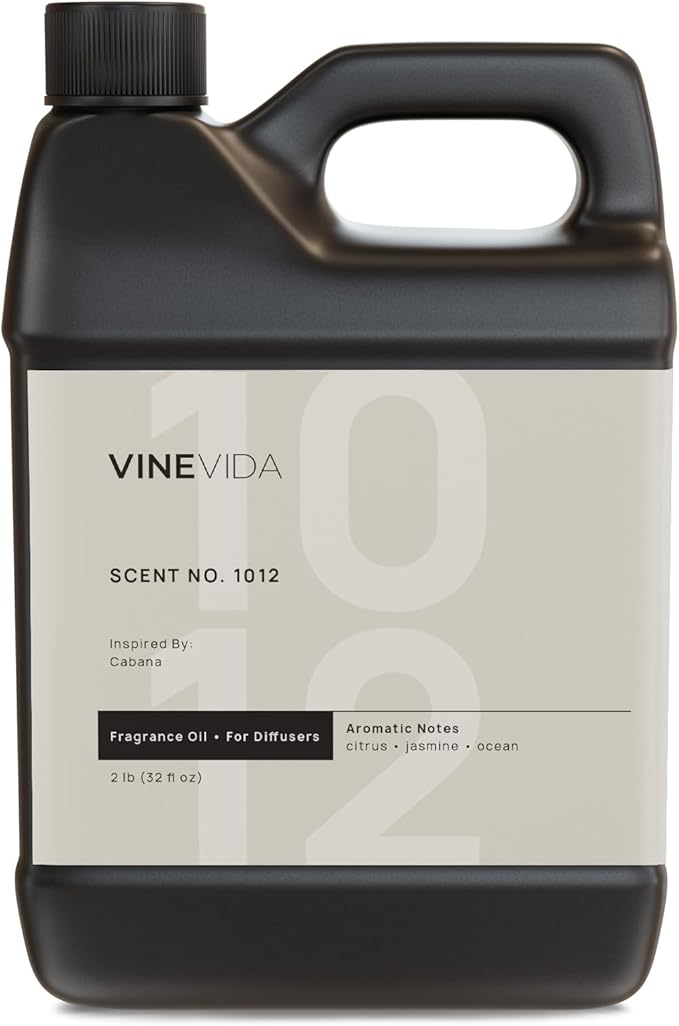 VINEVIDA (32oz) Hotel Fragrance Collection Diffuser Oil - Hotel Scents Diffusers for Home - Cold Air Diffuser Oil - Hotel Scent Essential Oil - Scent No.1012 Inspired by Ritz Carlton Hotel VINEVIDA