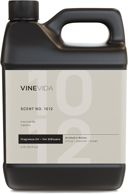 VINEVIDA (32oz) Hotel Fragrance Collection Diffuser Oil - Hotel Scents Diffusers for Home - Cold Air Diffuser Oil - Hotel Scent Essential Oil - Scent No.1012 Inspired by Ritz Carlton Hotel VINEVIDA