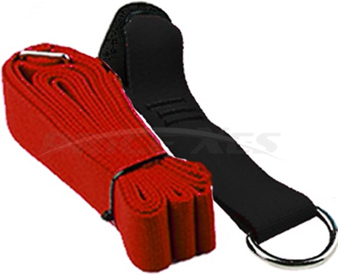 Adjustable Leg Stretcher Lengthen Ballet Stretch Band - Easy Install on Door Flexibility Stretching Leg Strap Great Cheer Dance Gymnastics Trainer Stretching Equipment Taekwondo Training - Bloomnest
