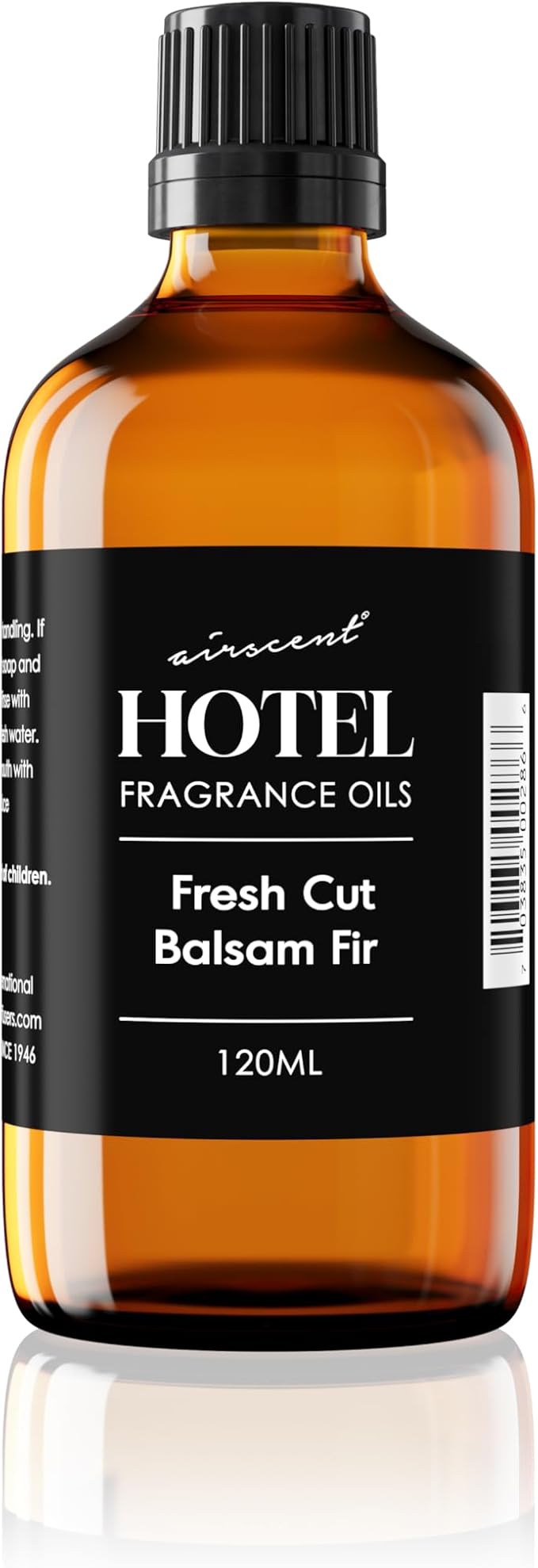 AirScent Fresh Cut Balsam Fir Diffuser Oil - Premium Balsam Fir Essential Oil for Ultrasonic and Waterless Diffusers and Crafting - 120 mL, 1 fl oz Glass Dropper Bottle - Christmas Tree Scents - Bloomnest