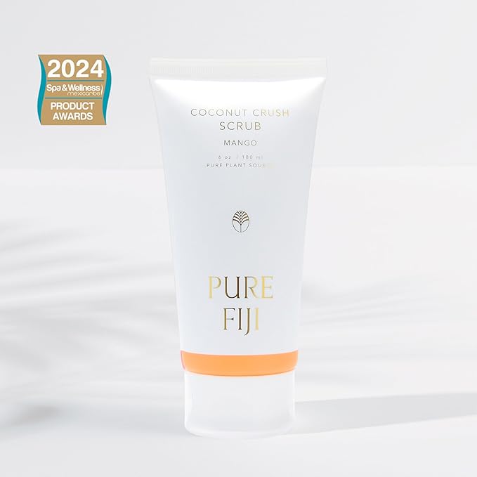 Pure Fiji Coconut Crush Scrub, Mango (6oz/180ml) - Bloomnest