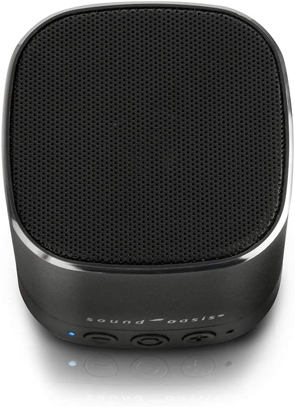 Sound Oasis Pink Noise Bluetooth Sound Machine for Sleeping, 20 Non-Looping Soothing Sounds with Speaker & Memory Function, Portable Sleep Sound Therapy for Home, Office or Travel - Bloomnest