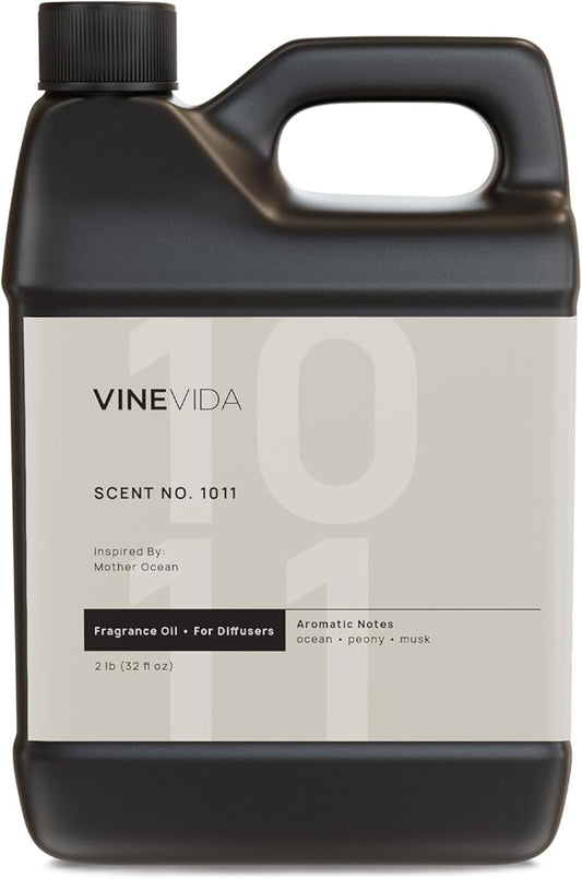 VINEVIDA (32oz) Hotel Fragrance Collection Diffuser Oil - Hotel Scents Diffusers for Home - Cold Air Diffuser Oil - Hotel Scent Essential Oil - Scent No.1011 Inspired by Mother Ocean VINEVIDA
