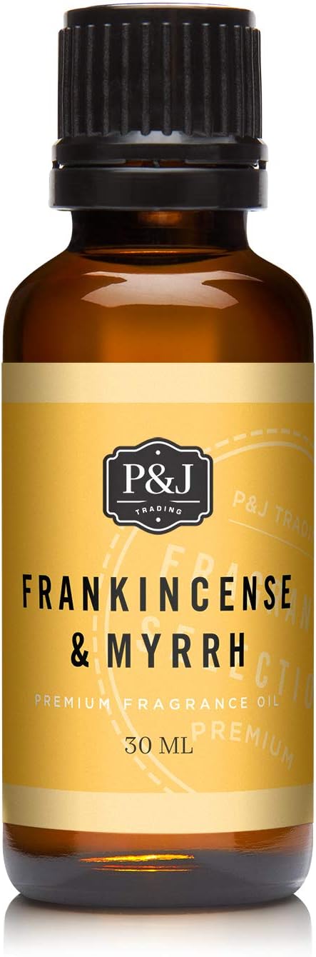 P&J Trading Fragrance Oil | Frankincense & Myrrh Oil 30ml - Candle Scents for Candle Making, Freshie Scents, Soap Making Supplies, Diffuser Oil Scents - Bloomnest