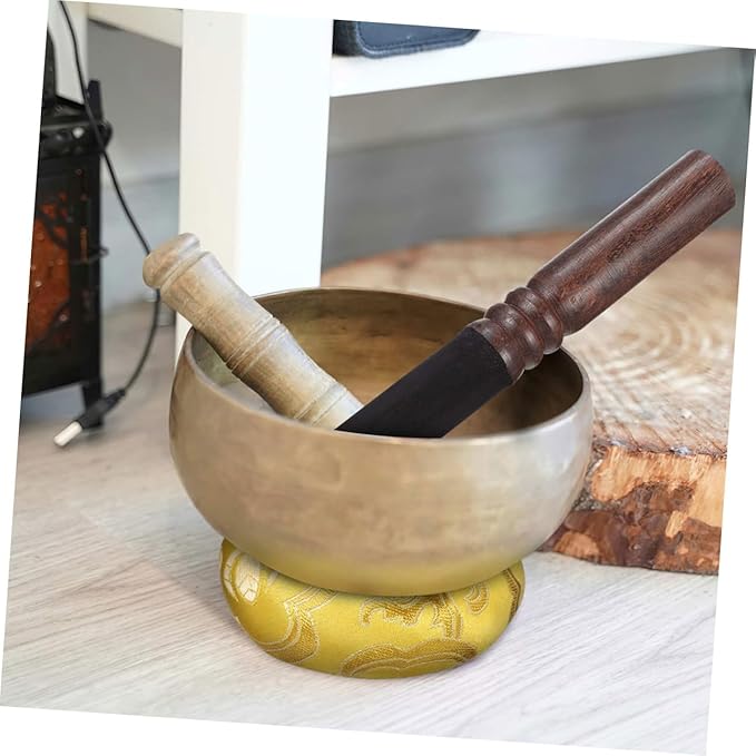 Beaupretty 2Pcs Sound Bowl Striker Wood Mallets for Meditation and Sound Therapy Durable and Portable Singing Bowl Accessories - Bloomnest