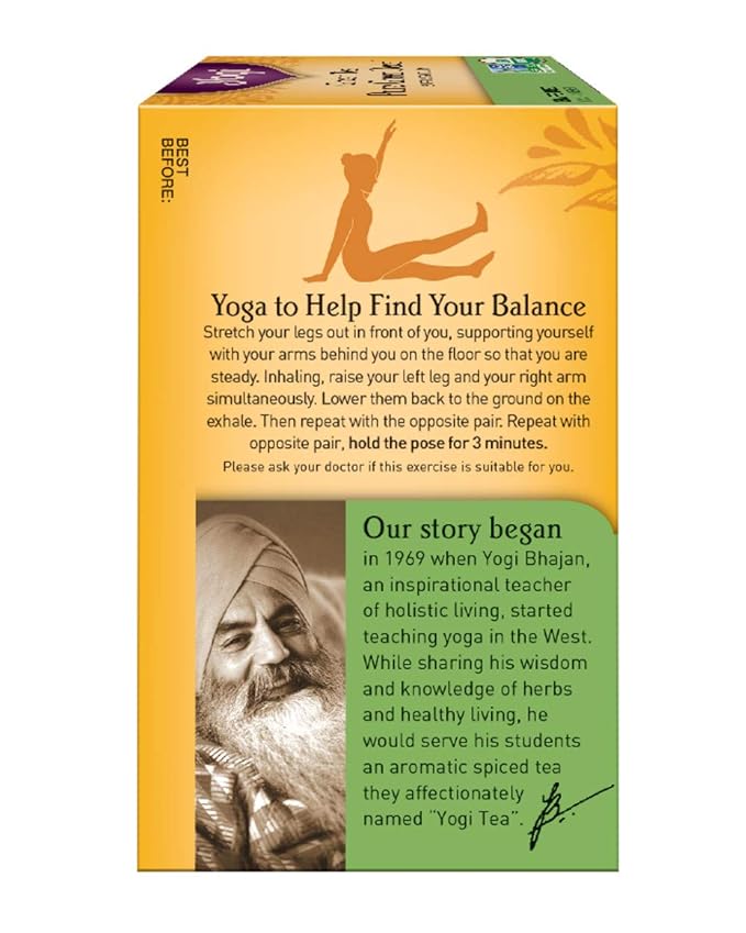 Yogi Tea, Green Tea Pure Green Decaf, 1.09 Ounce - Bloomnest