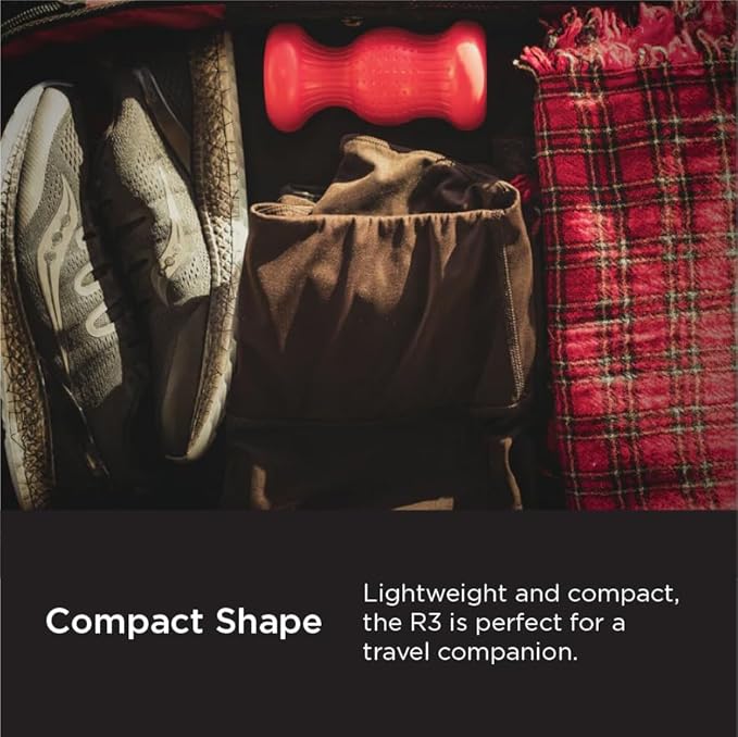 ROLL Recovery R3 (Rose Red) - Orthopedic Foot & Plantar Fascia Massage Roller