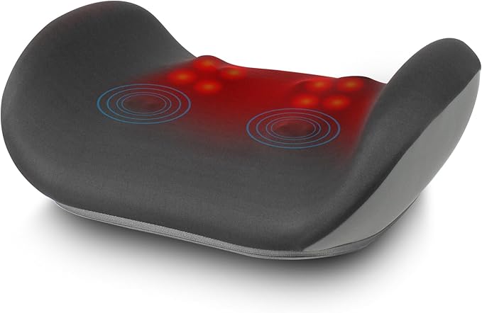 Shiatsu Foot and Calf Massager with Heat, Vibrating Massage Machine for Plantar Fasciitis, Neuropathy, Blood Circulation, Thigh Leg Muscle Tension, Deep Tissue Massager, Fathers Day Dad Gifts - Bloomnest