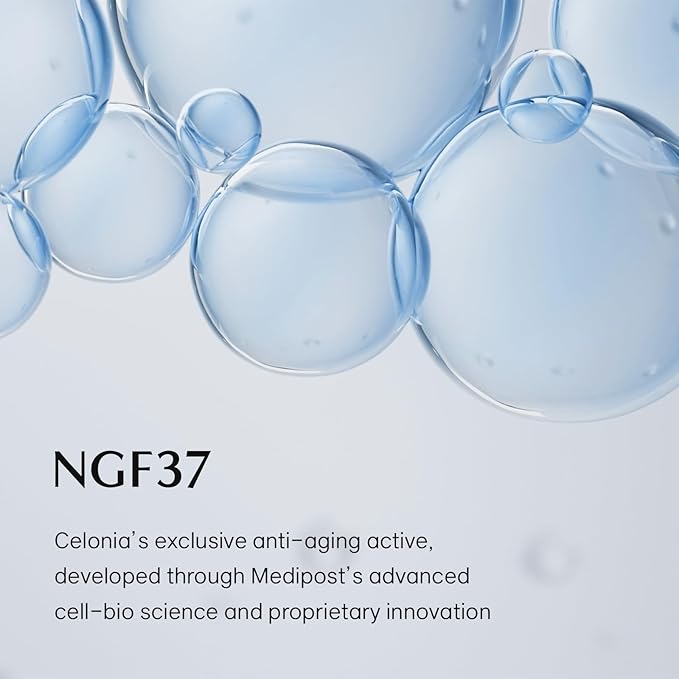 CELONIA Signature Bio Facial Sheet Mask, Stem Cell Deep Hydrating Face Mask, Anti Aging Treatment For Healthy Glowing Skin, Minimize Pores, Reduce Fine Line, Boost elasticity, Correct Redness 5 Count - Bloomnest